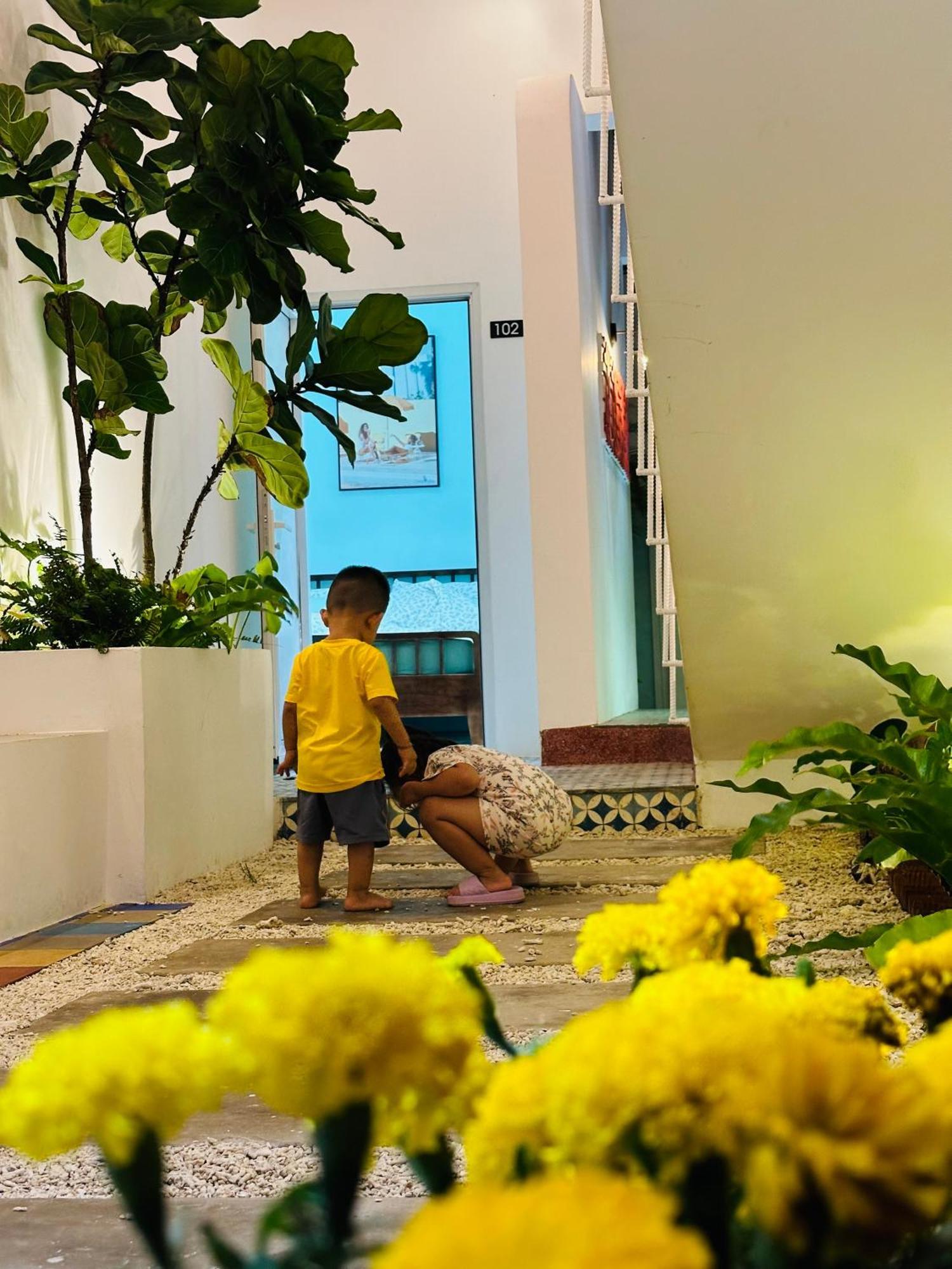 Palmcalina - Phuqui Beach House Cu Lao Thu Eksteriør billede
