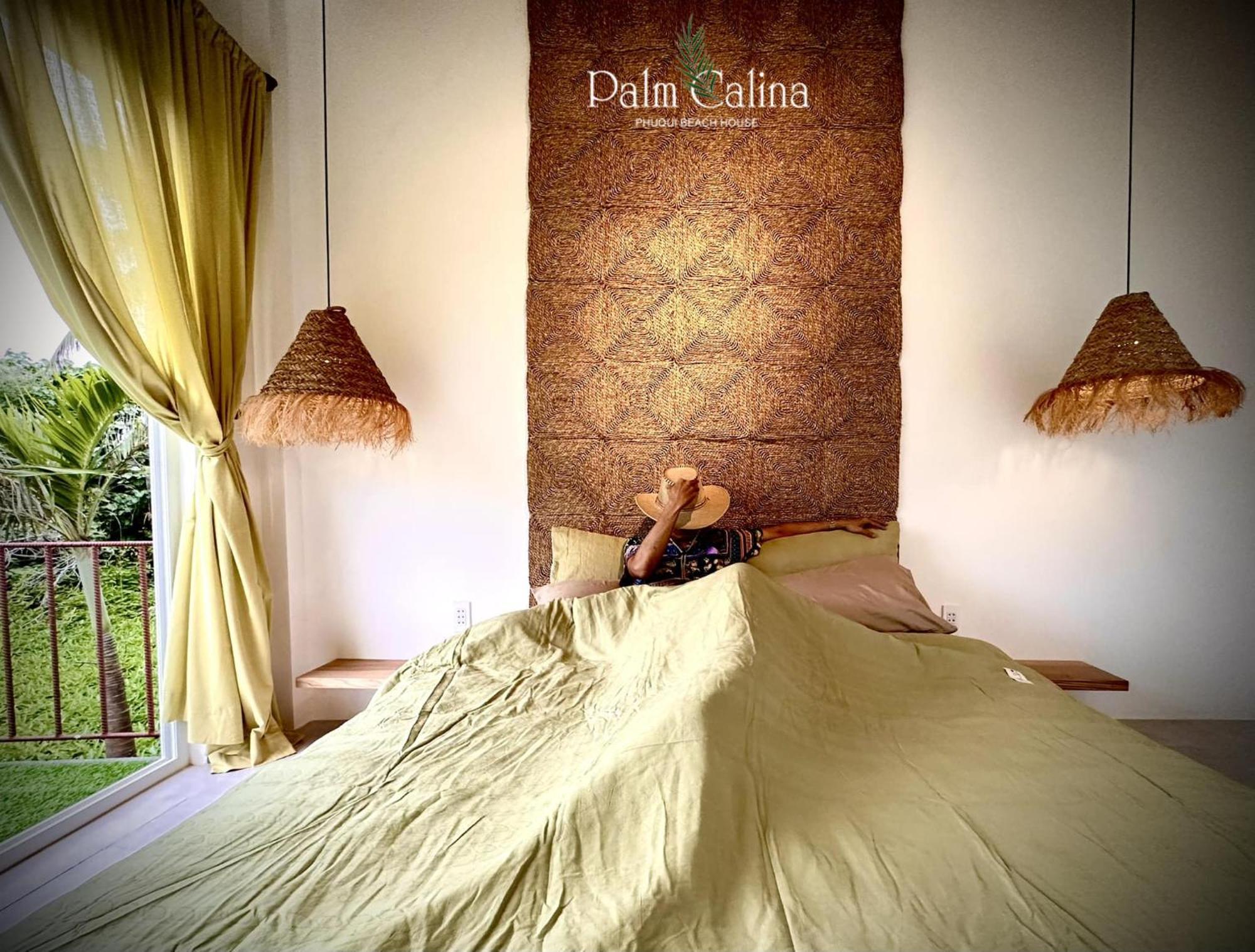 Palmcalina - Phuqui Beach House Cu Lao Thu Eksteriør billede